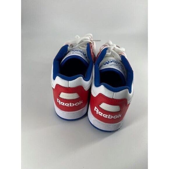Reebok Unisex BB 4000 II Basketball Shoe White/Red/Vector Blue Size 10 - Picture 5 of 6